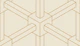 Optical illusion cubes - gold on cream - S