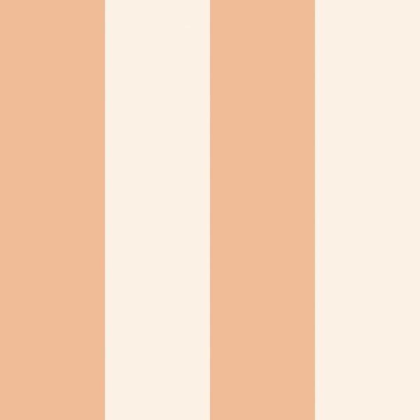 Peach Cream Cabana Stripes