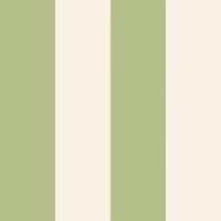 Pastel Sage Cream Bands behang