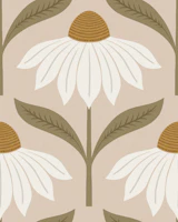 echinacea blooms - earthy tapet