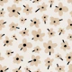 Retro Mod Poppies Neutral Tones