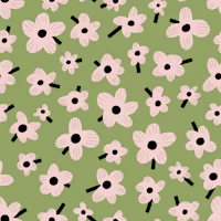 Scandinavian Floral Olive wallpaper