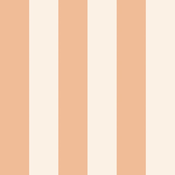 Soft Peach Cabana Stripes