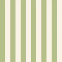 Pistachio Green Cabana Stripes behang