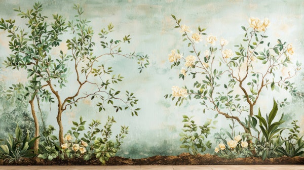 Botanical Garden Fresco