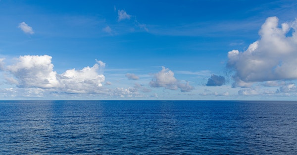 Endless Blue Ocean Serenity