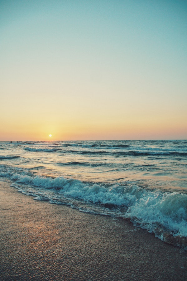 Sunset Dreamscape by the Beach