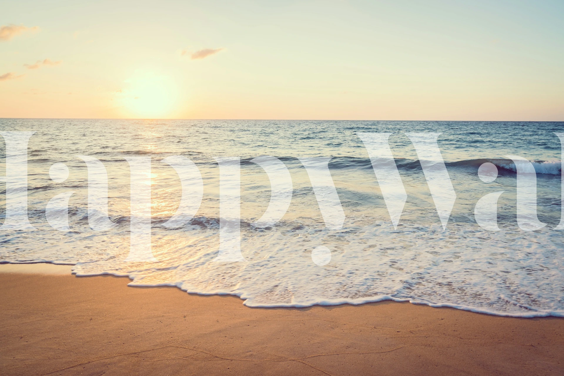 Calming Seaside Escape tapet