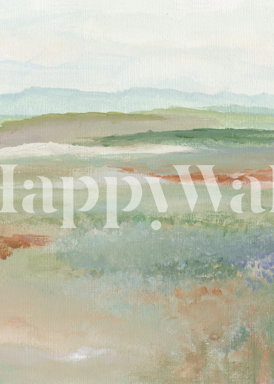 Muted Earth Tone Wash tapete
