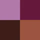 Checkerboad Berry Shades
