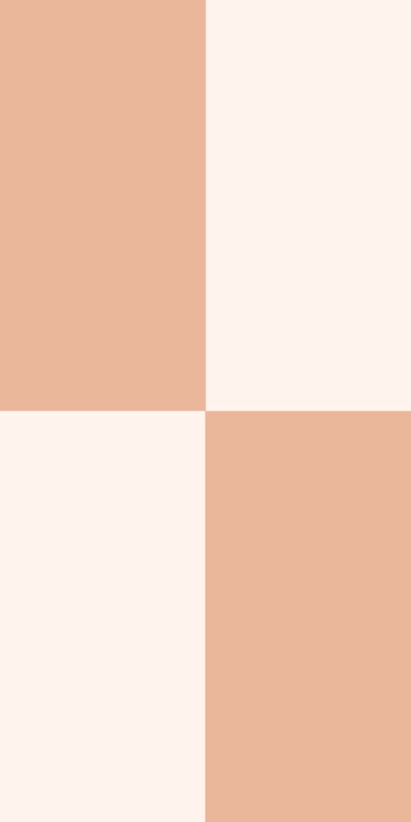 Long Checkered Peach Pattern