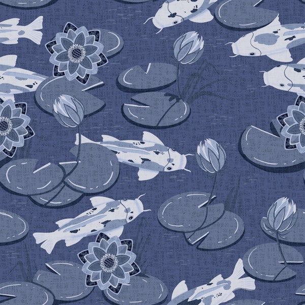 Indigo Koi Pond