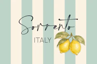 Sorrento Italy Lemon Citrus behang