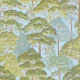 Greenery Forest Woodland Pastel Blue