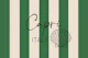 Capri Italy Green Stripes