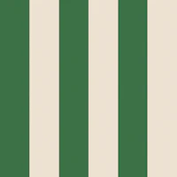 Green Cabana Stripes tapet
