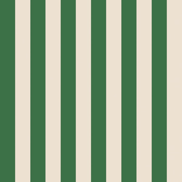 Coastal Cabana Green Stripes