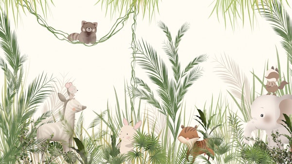 Happy Jungle Animals
