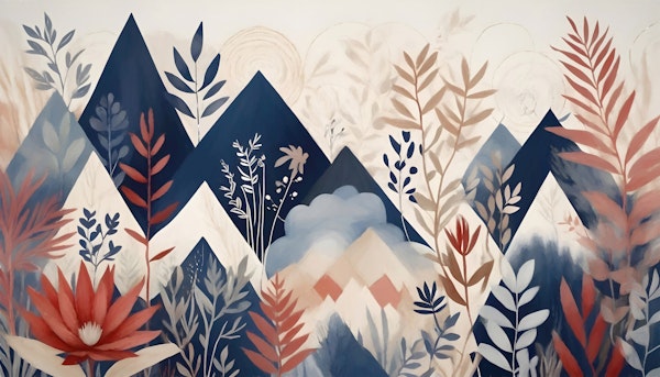 Modern Mountain Forest