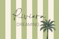 Riviera Dreaming Pistachio Stripes tapeta
