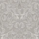 Botanical Berry Garland Damask - Greige