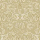 Botanical Berry Garland Damask - Honey Yellow