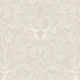 Botanical Berry Garland Damask - Ivory