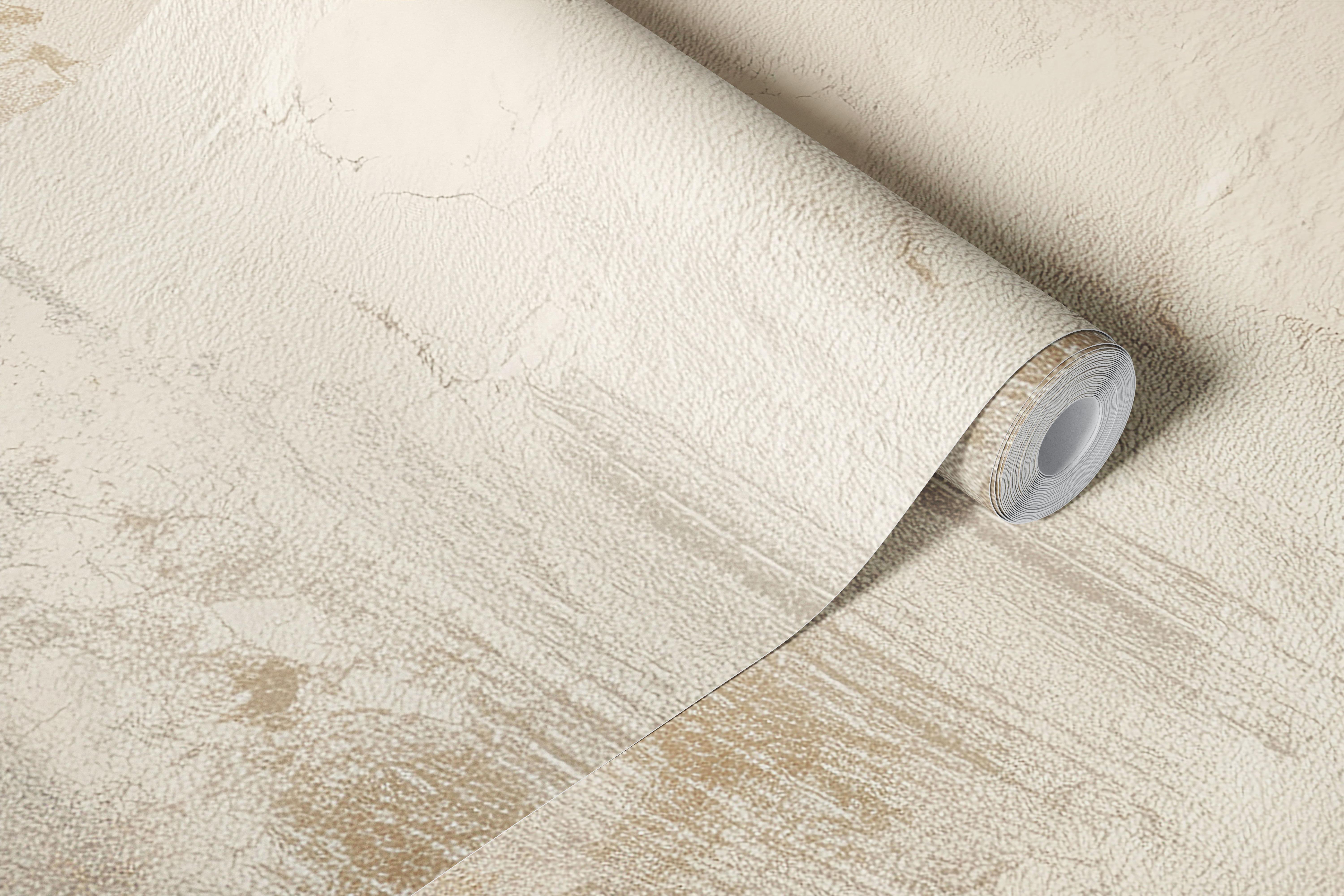 papel pintado con textura de yeso beige cálido en una habitación