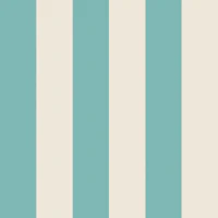 Pastel Turquoise Cream Striped tapet