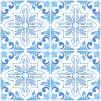 Italian Tiles Turquoise tapete