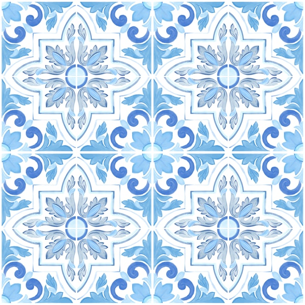 Italian Tiles Turquoise