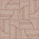 Basketweave Geometric Lines - Clay Ground