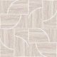 Basketweave Geometric Lines - Clay