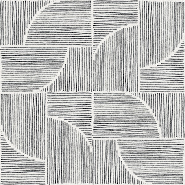 Basketweave Geometric Lines - Dark