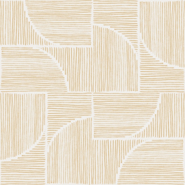 Basketweave Geometric Lines - Honey