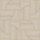 Basketweave Geometric Lines - Sand Ground
