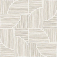 Basketweave Geometric Lines - Sand wallpaper