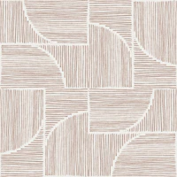 Textured Linework Mosaic - Clay tapet