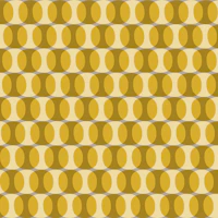Midcentury Modern Geometric SpheraMod Mustard tapety