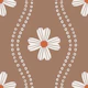 Scandi Boho Pattern Brown