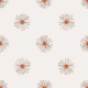 Boho Daisy Sketch Beige