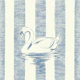Blue Swan Striped Nautical