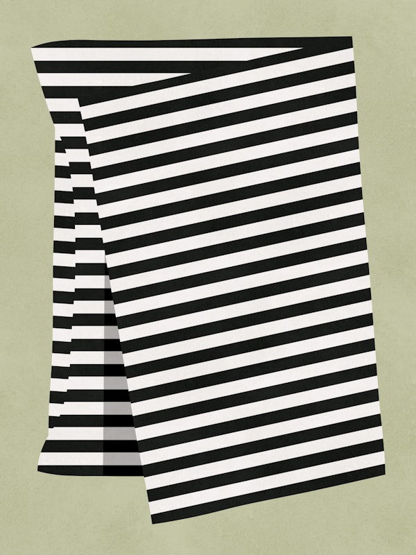 Optical Stripe Fold