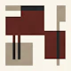 Rust Red Minimalist Abstract