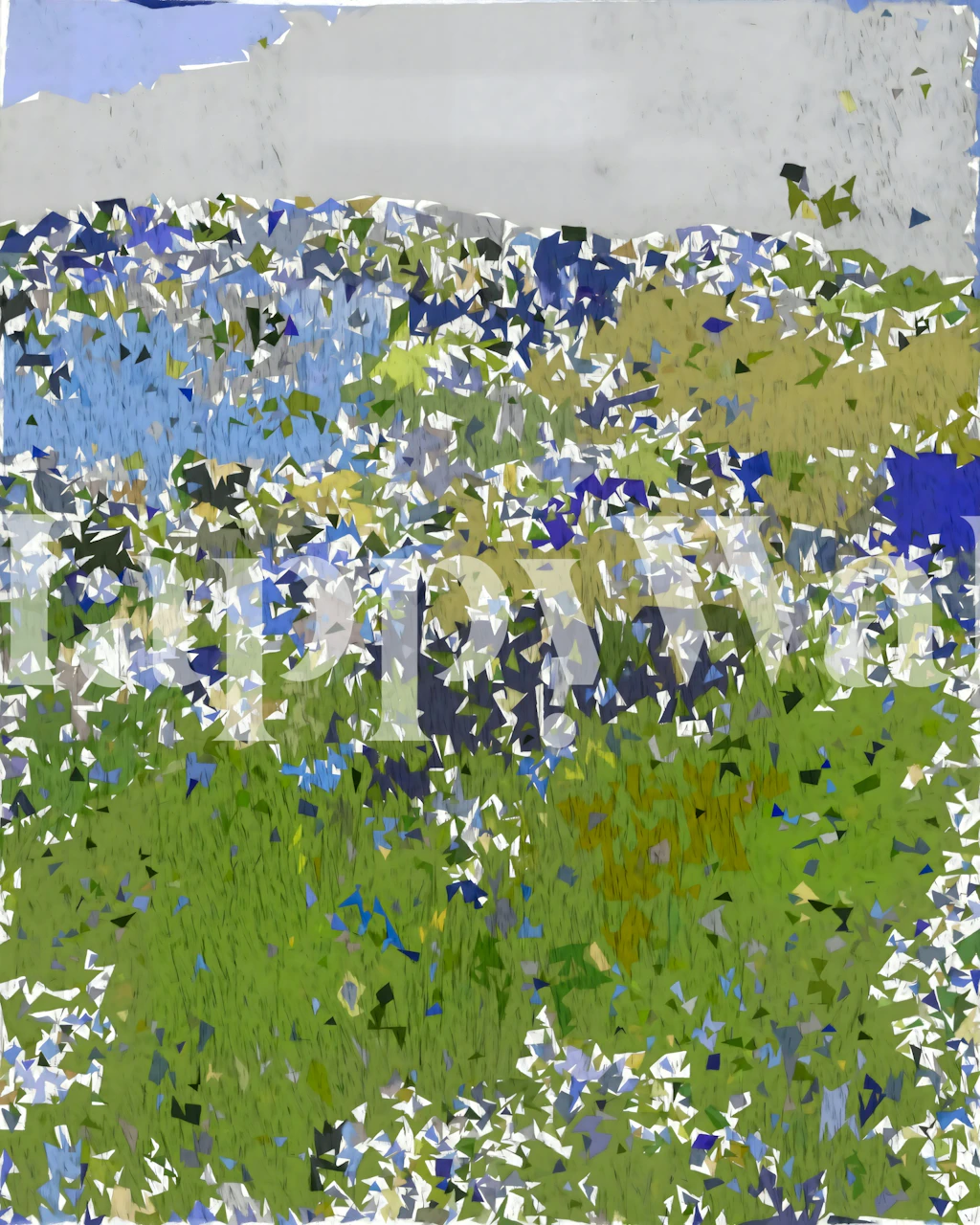 Summer Field After Rain wallpaper