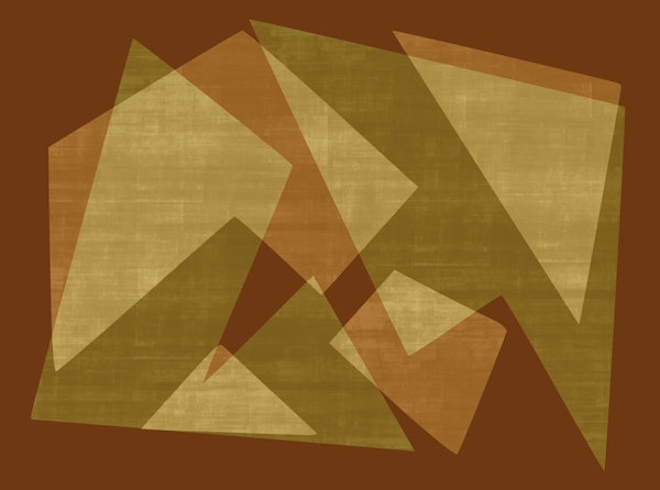 Abstract Geometric Desert Palette