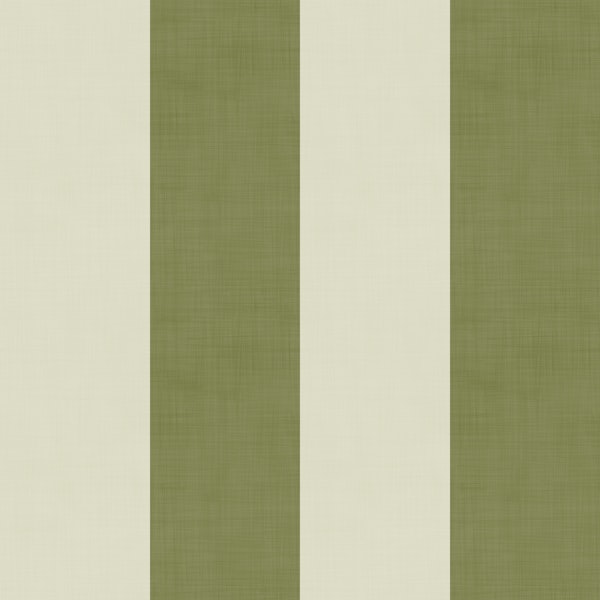 Olive and Cream Cabana Stripes