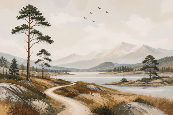 Scandinavian Pine Lakeside