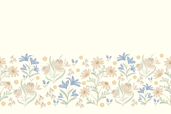 Floral Delight in Soft Tones