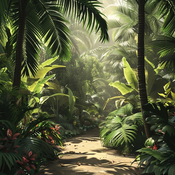 Tropical Rainforest Path